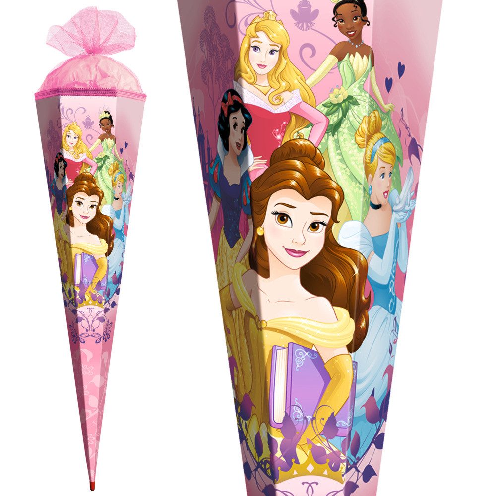 Roth Schultüte Roth Schultüte Disney Princess eckig Schutzspitze Tüllverschluss 85cm