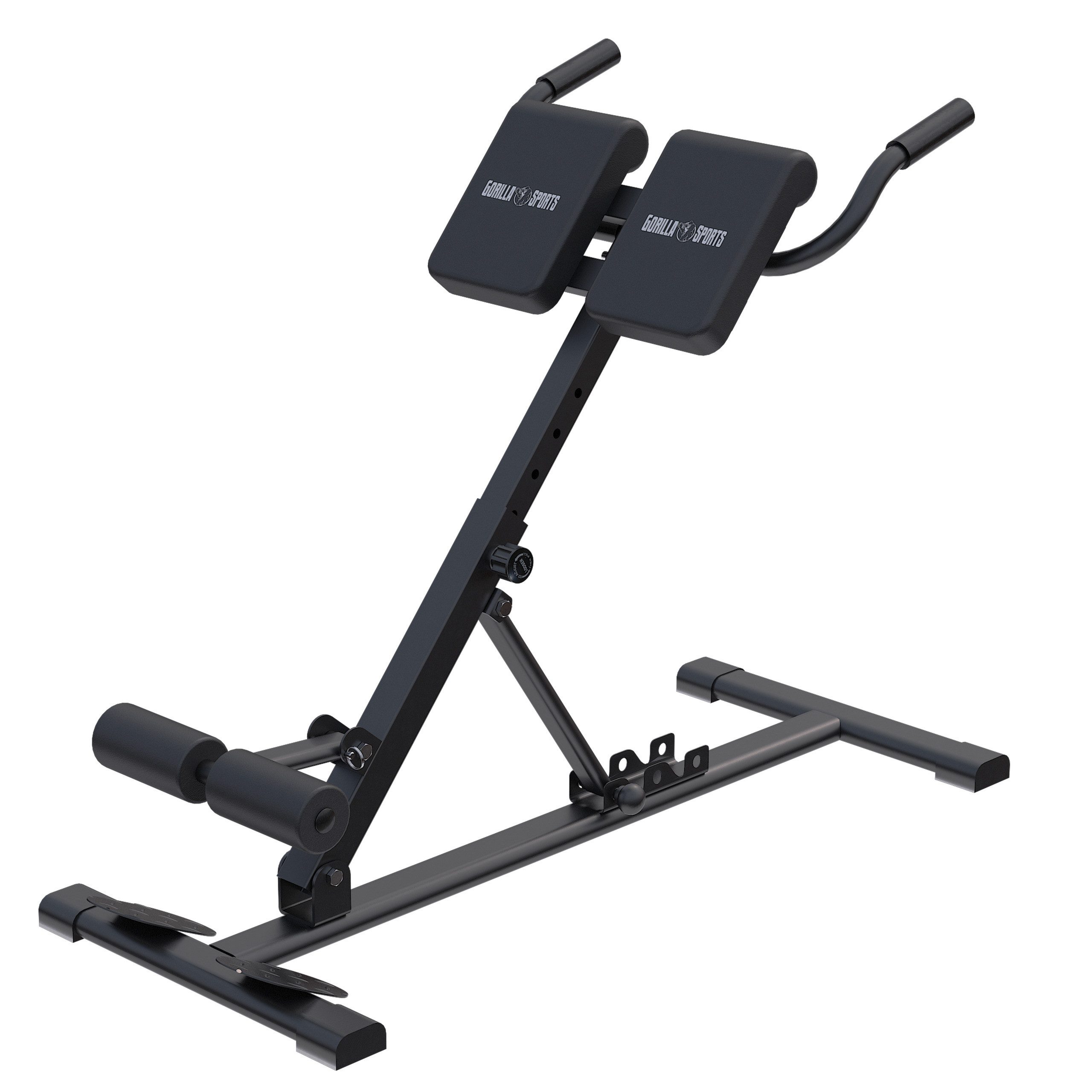 GORILLA SPORTS Rückentrainer Klappbar, Verstellbar - Hyperextension, Rückenstrecker Zuhause, (1-tlg)