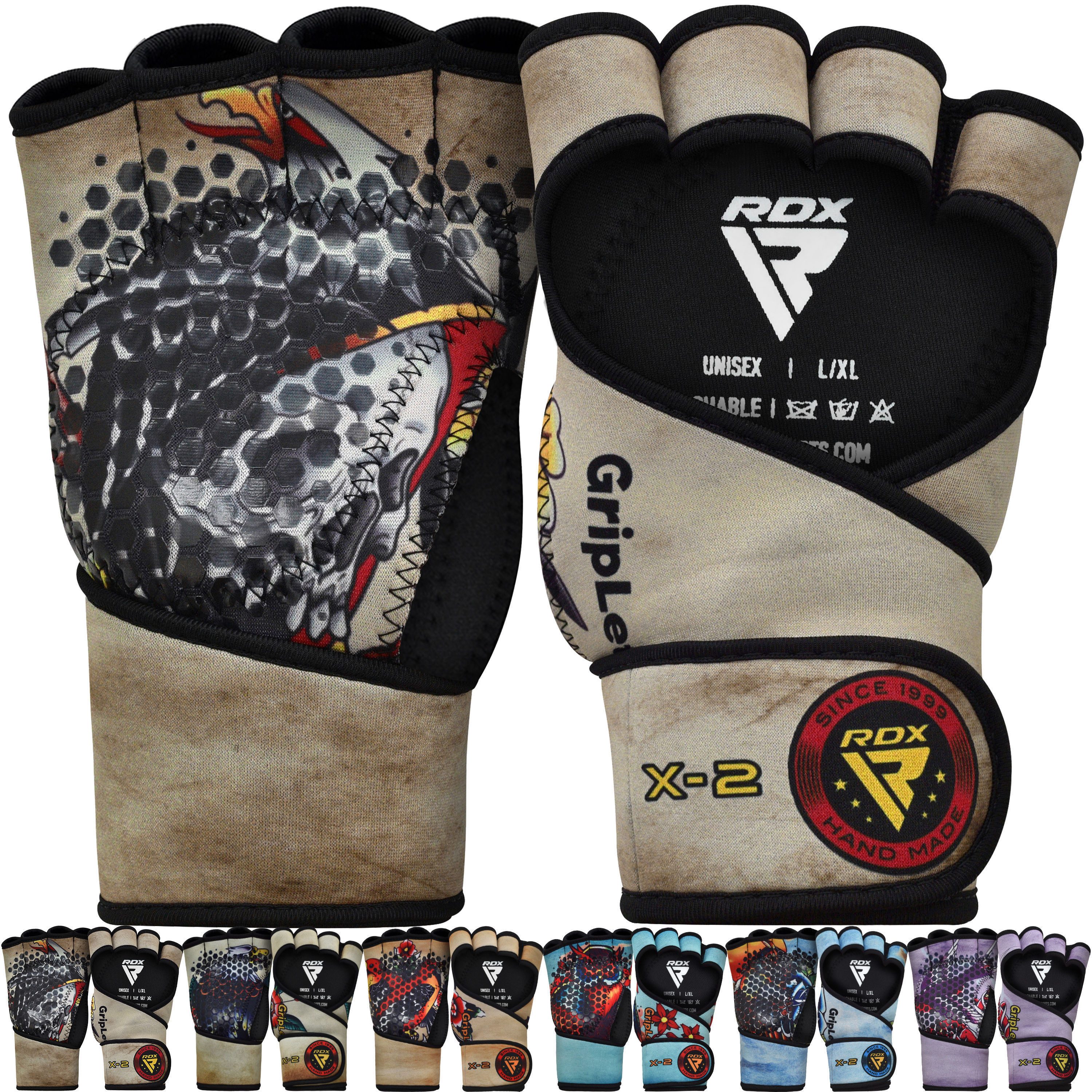 RDX Sports Trainingshandschuhe RDX Gewichthebergriffe günstig online kaufen