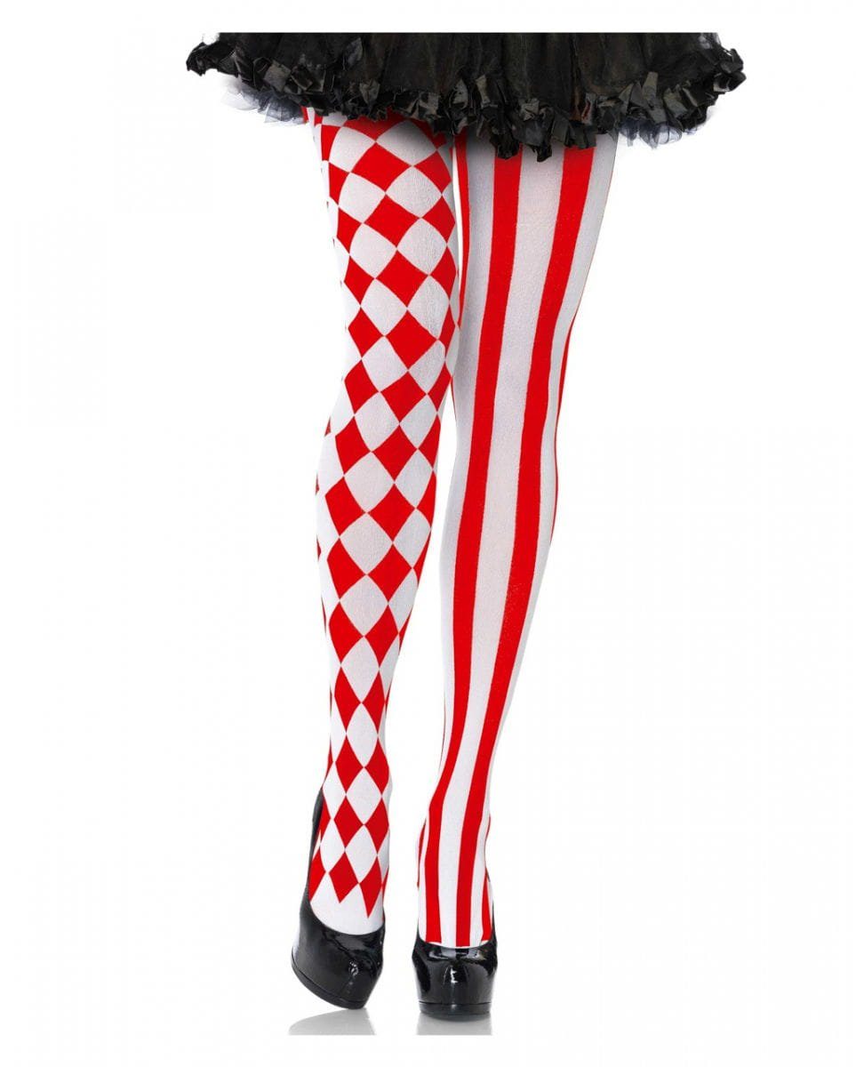 Leg Avenue Kostüm »Rot-Weiße Clowns Strumpfhose für Damen« online kaufen |  OTTO