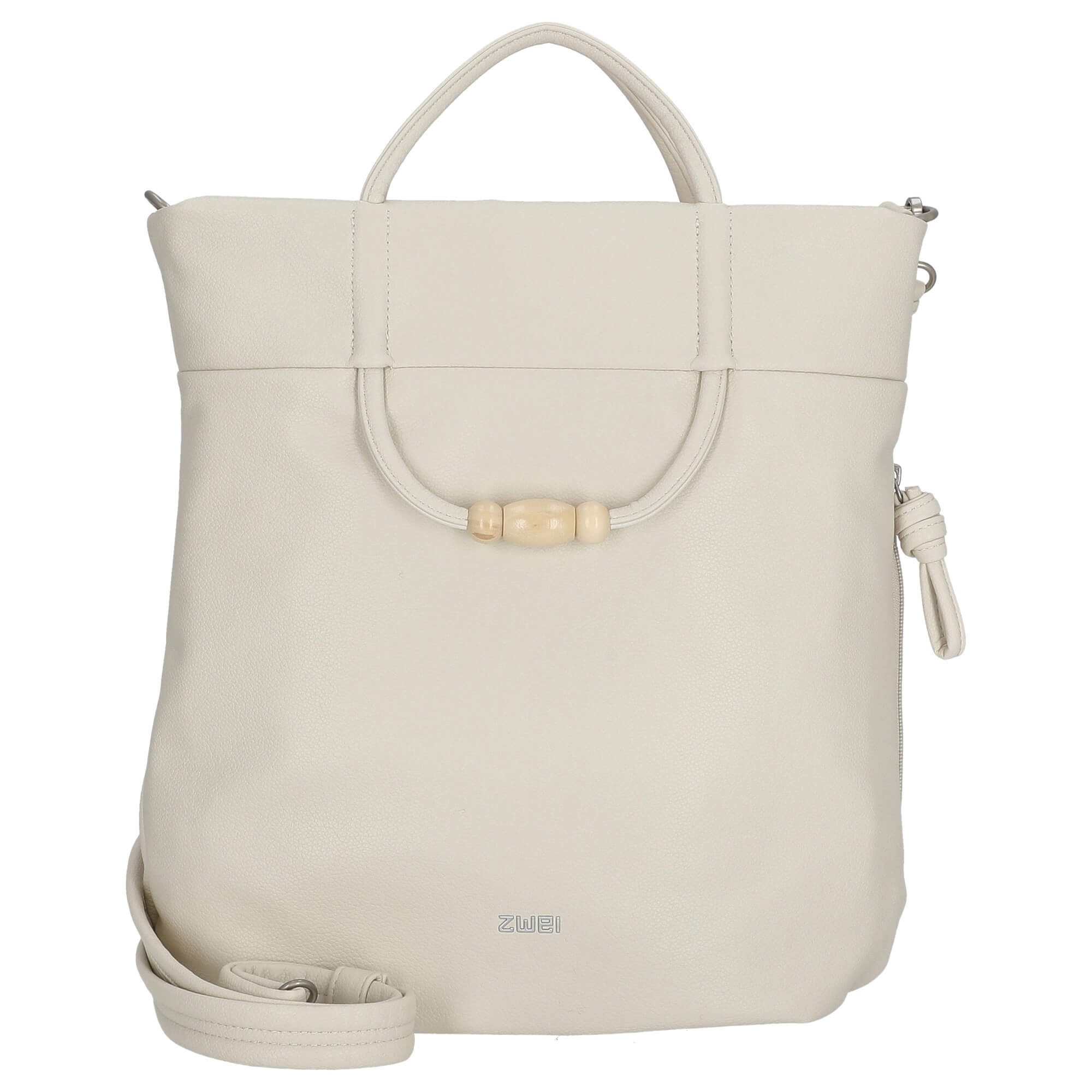 Zwei Handtasche Perla PE120 - Henkeltasche 34 cm (off-white)