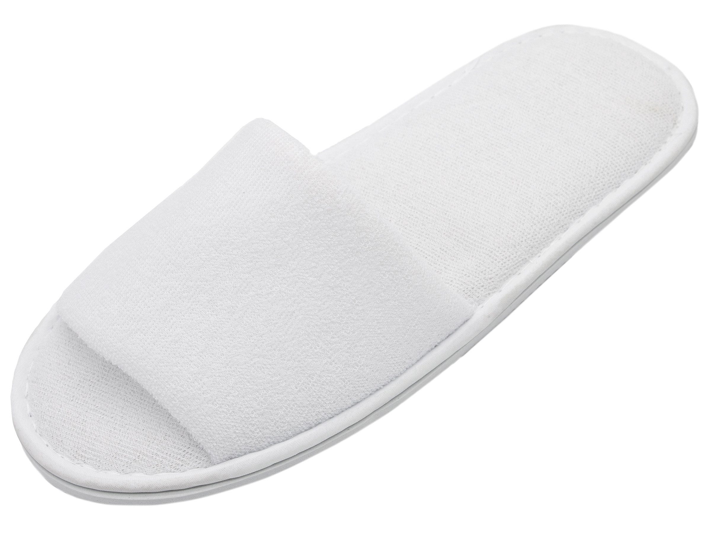 ZOLLNER Pantoffel (10-tlg) Universalgröße, 100% Polyester, vom Hotelwäschespezialisten