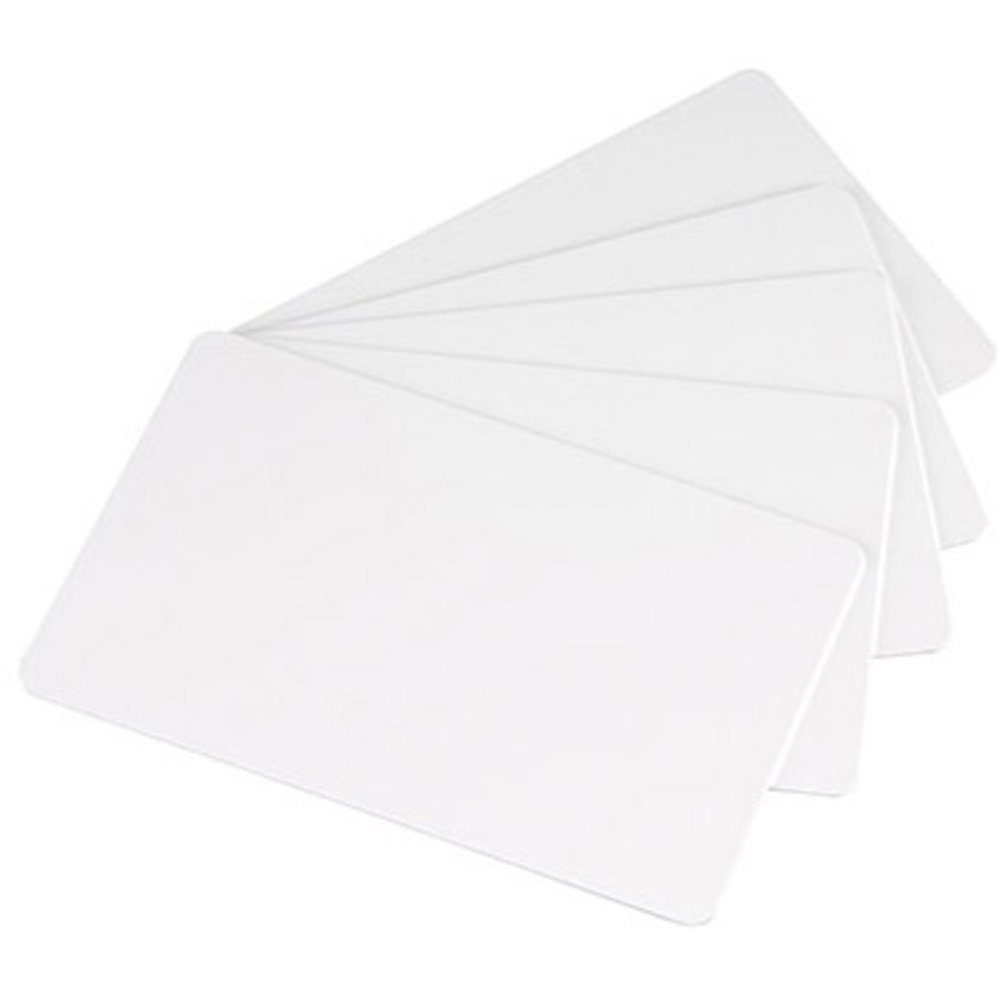 ZEBRA Geldkassette Zebra Plastikkarten, bedruckbar Premier PVC 30 MIL (B x H) 85 mm x 54