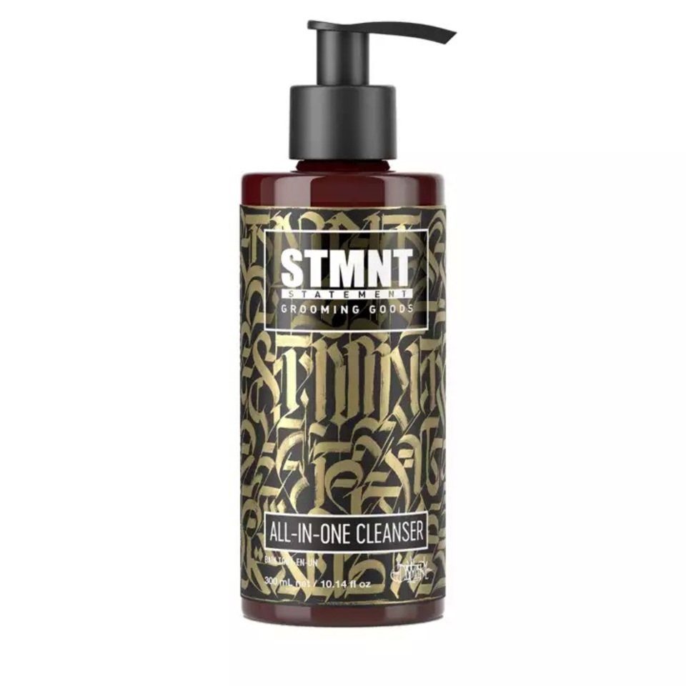 Schwarzkopf Duschgel STMNT Limited-Artist Edition All-in-One Cleanser 300 ml, 1-tlg., für die tägliche Reinigung von Haar, Bart, Körper, Gesicht und Händen