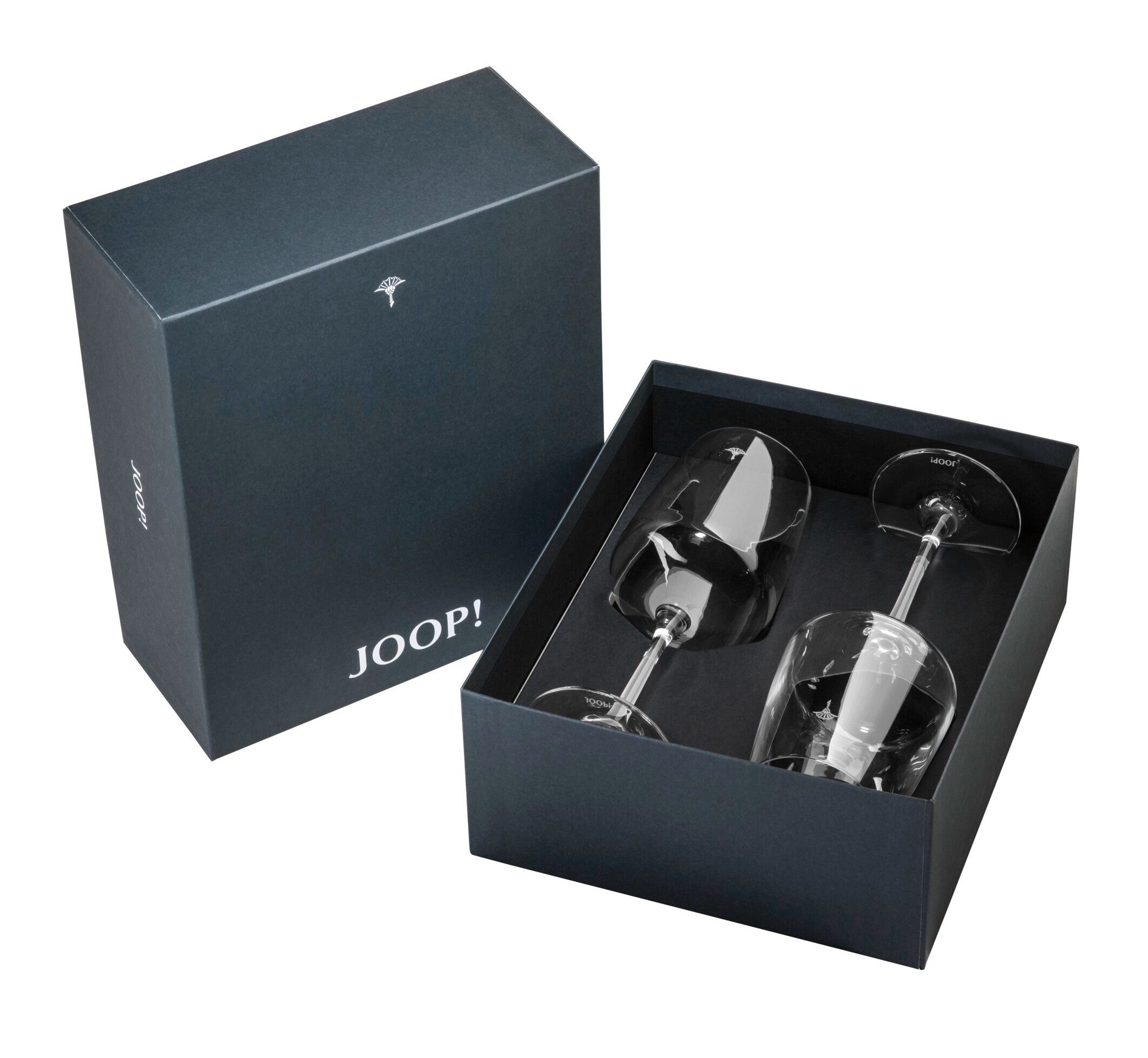 JOOP! Weinglas JOOP! LIVING - SINGLE CORNFLOWER Weißweinglas 2er Set, 2-tlg., Glas – Bild 5 von 5