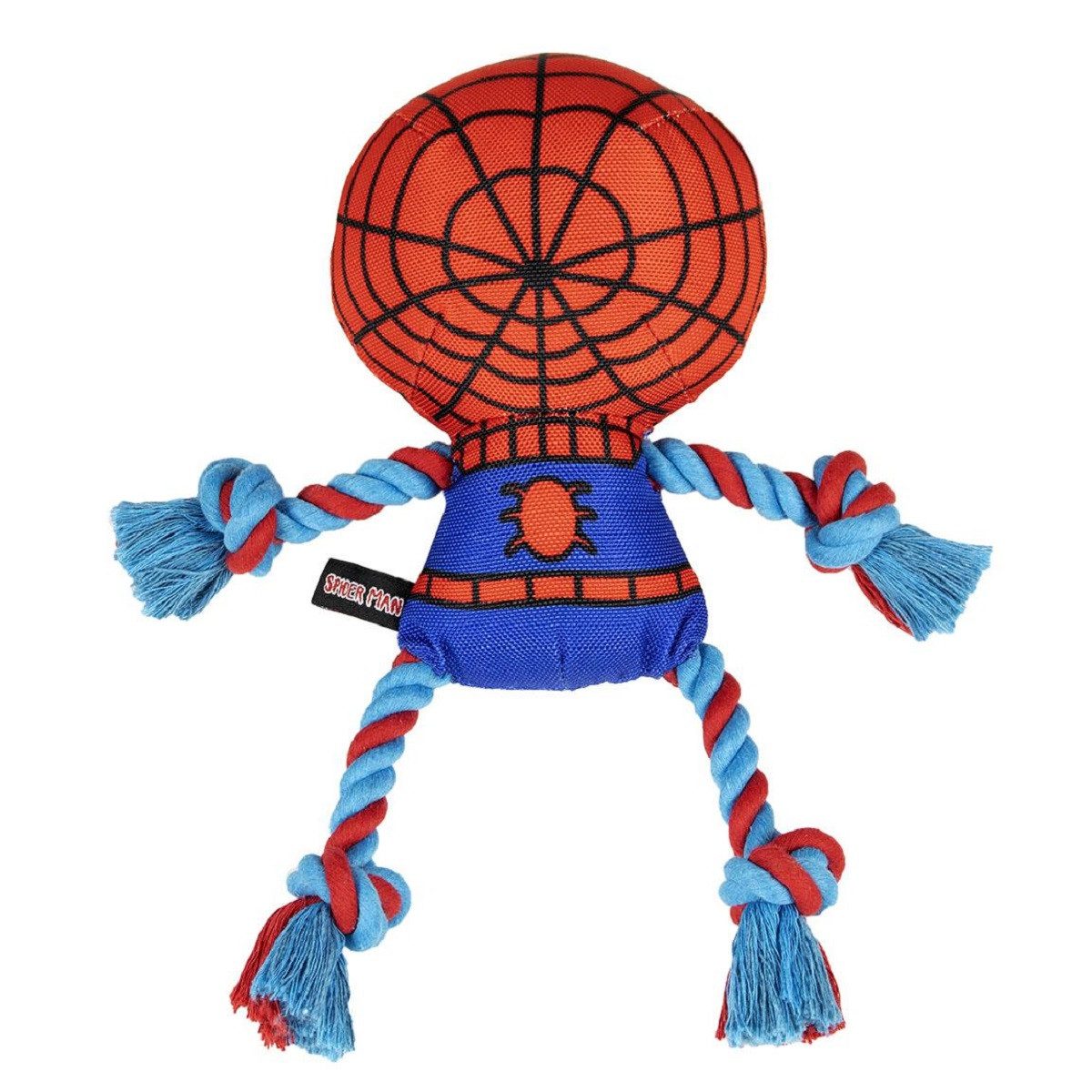 Thumbnail - Spiderman Spielknochen Spielzeug für Hunde – Ideal zum Kuscheln & Ziehen