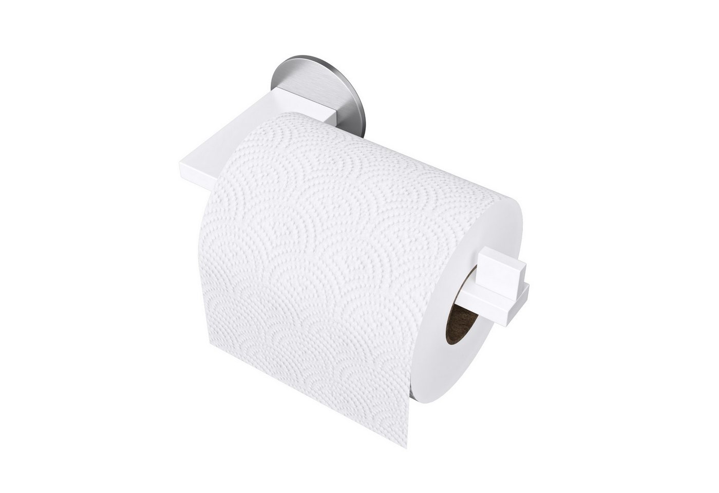 doporro Toilettenpapierhalter Klopapierhalter Moderner Klorollenhalter aus Edelstahl Lino-04, Hochwertiger 304 Edelstahl, rutschfeste Konstruktion