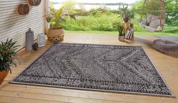 Teppich Mardin, NORTHRUGS, rechteckig, Höhe: 4 mm, In-und Outdoor geeignet, Strapazierfähig und pflegeleicht, Flachgewebe