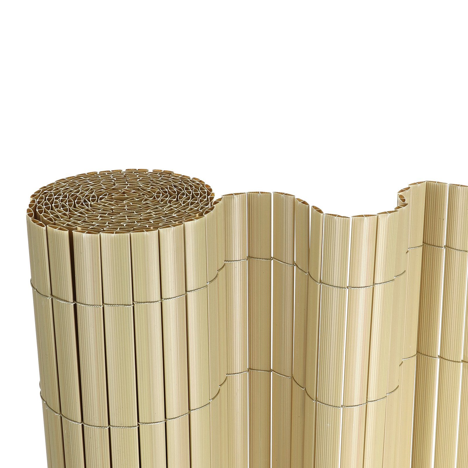 PVC Sichtschutzmatte Sichtschutzzaun Balkonverkleidung Bambuszaun Sichtschutz 