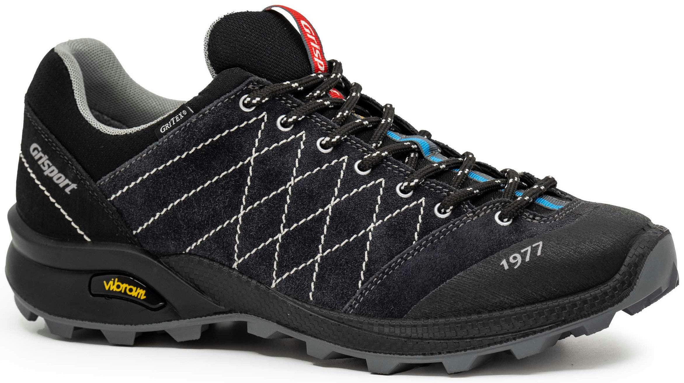 Grisport leichter Outdoorschuh "Udine" Halbschuh Herren mit Vibram-Sohle Oefele Outdoorschuh