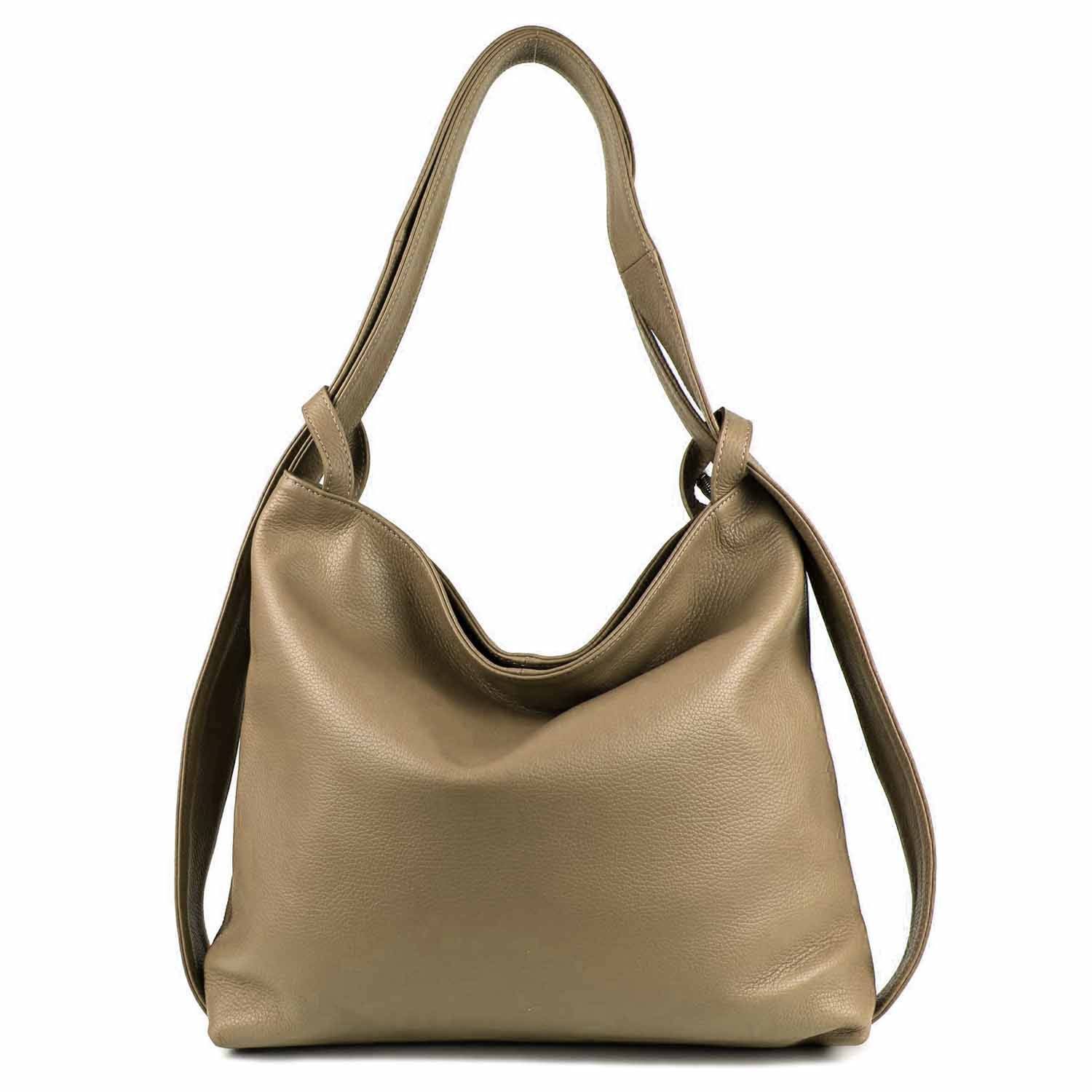 Taupe (echtes Leder)