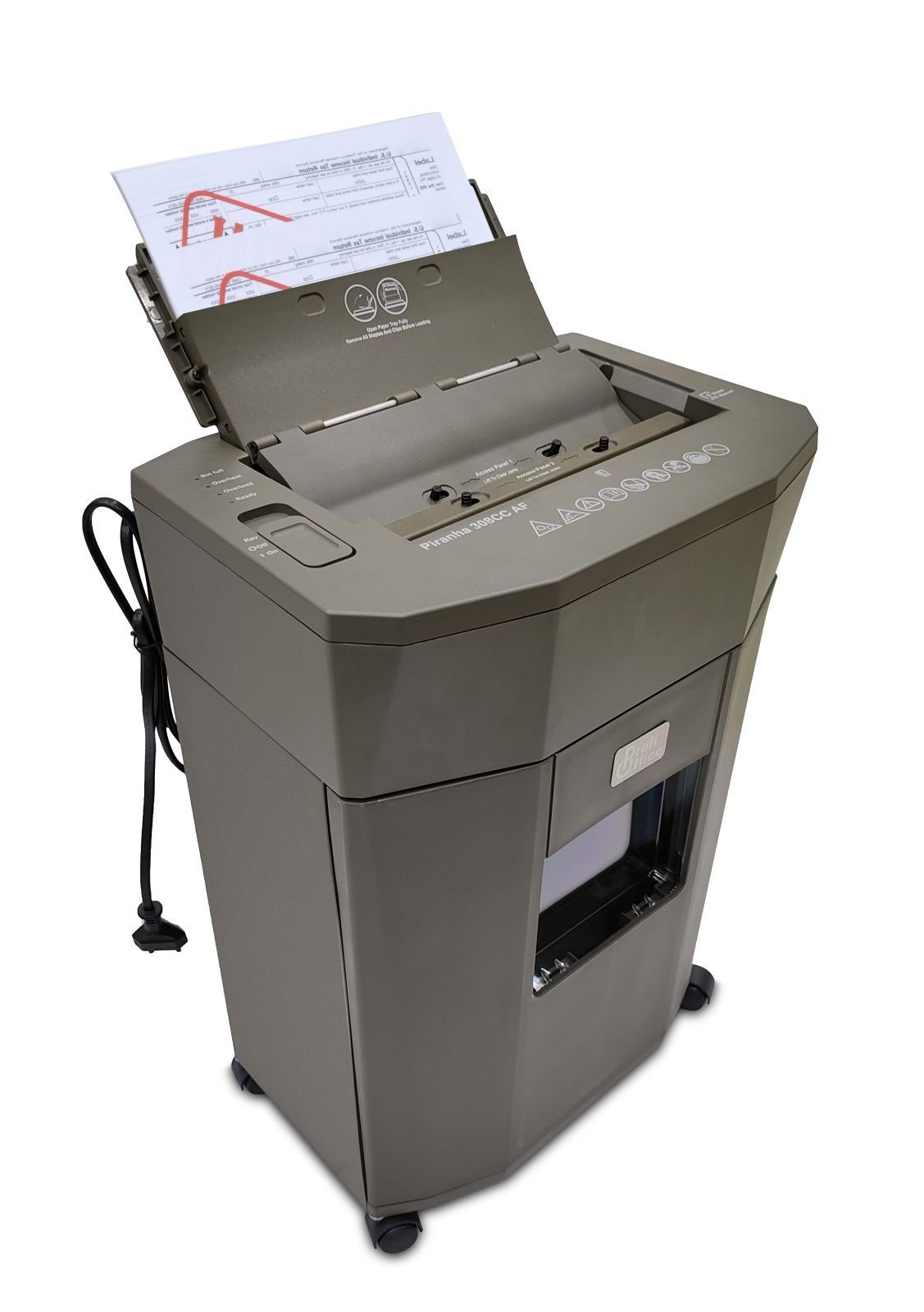 Aktenvernichter Auto-Feed Aktenvernichter Piranha 308 CC AF