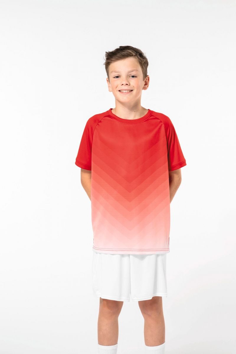 Proact T-Shirt Kinder Multisporttrikot aus sublimiertem Polyester Fußball