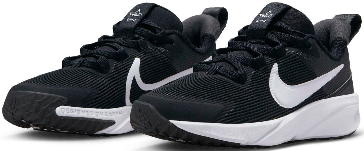 Laufschuh RUNNER STAR Nike schwarz-weiß (PS) 4