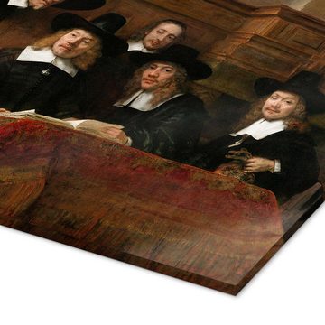 Posterlounge Acrylglasbild Rembrandt van Rijn, Die Staalmeesters, Malerei