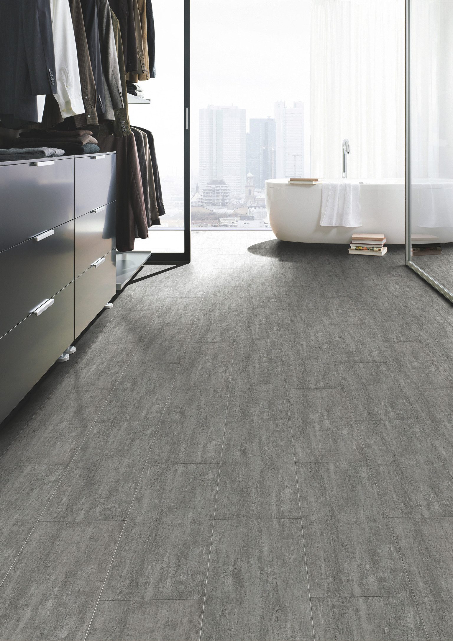 tilo Vinylboden tilo tilo Vinyl ELEGANTO SPA Landhausdiele, 1220 x 225 x 5 mm, NKL 33, NS 0,55 mm, mit Microfase, inkl. Trittschal