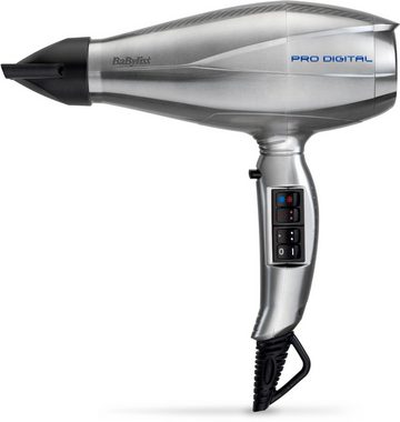 BaByliss Haartrockner 6000E Pro Digital, 2200 W, mit digitalem Motor