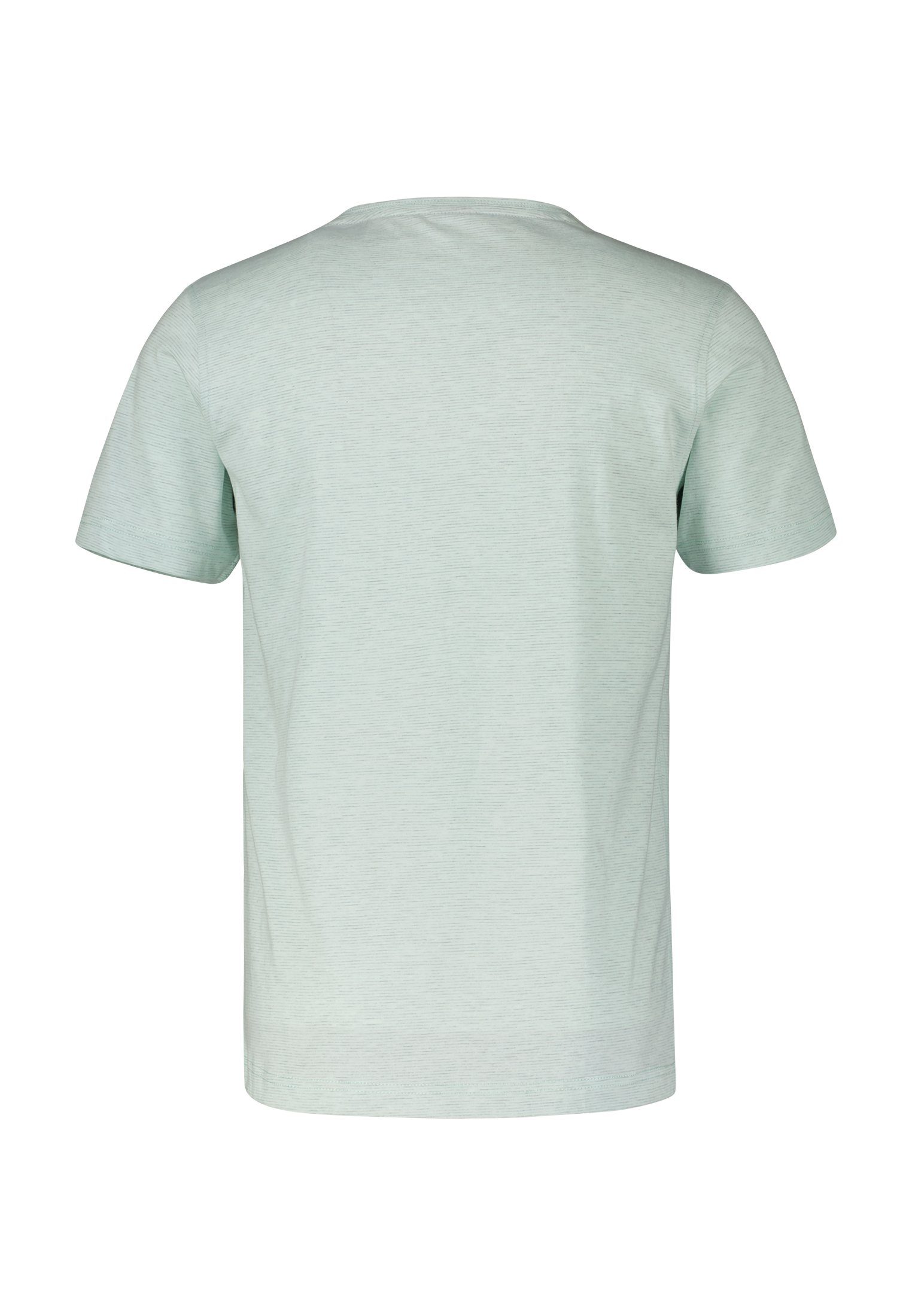 TINTED LERROS LERROS T-Shirt mit Finelinerstreifen, AQUA washed Serafino