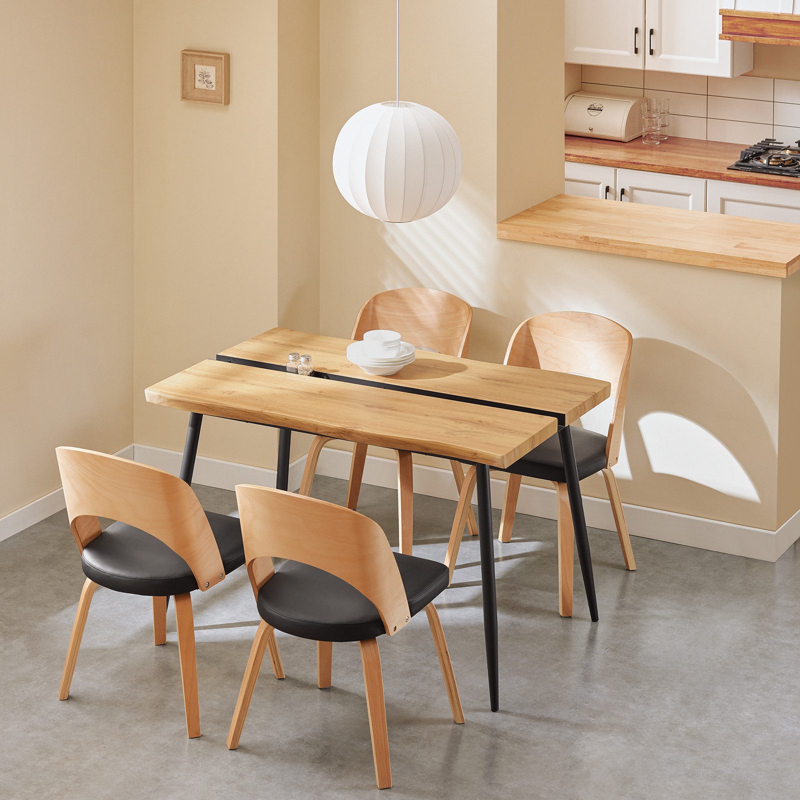 SoBuy Esstisch FWT110, Küchentisch Küchentresen Esszimmertisch günstig online kaufen