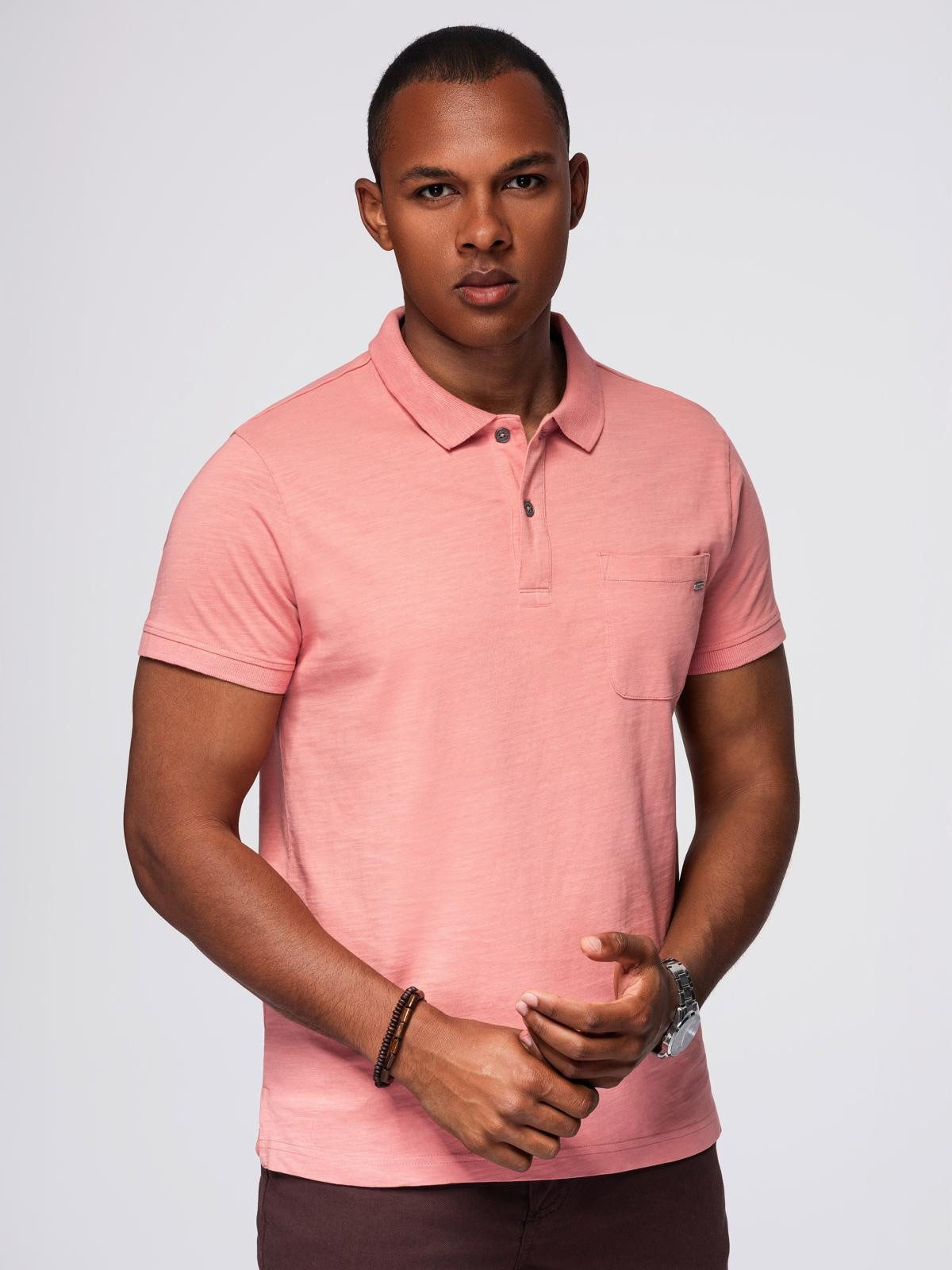 Poloshirt Klassisches Polohemd aus Baumwollstrick