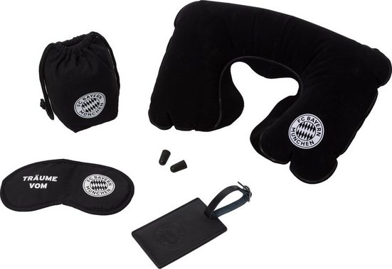 FC Bayern Aufbewahrungstasche, 5-teiliges Reiseset vom FC Bayern