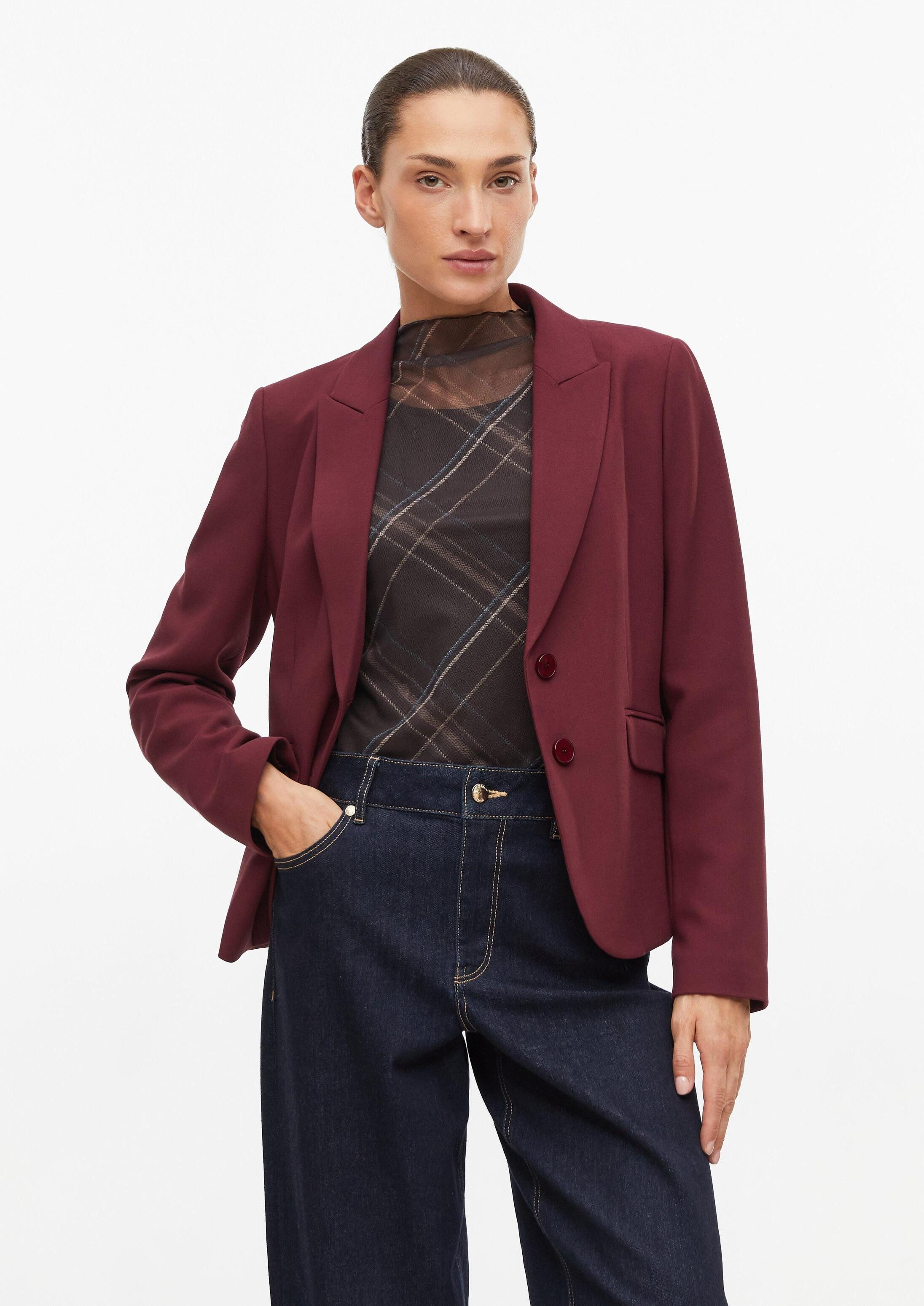 s.Oliver Jackenblazer Indoor-Jacke Blazer im Slim Fit