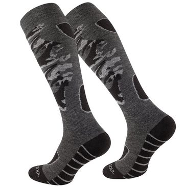 Stark Soul® Skisocken Skisocken & Snowboard - Socken Camouflage, 2 Paar 2 Paar