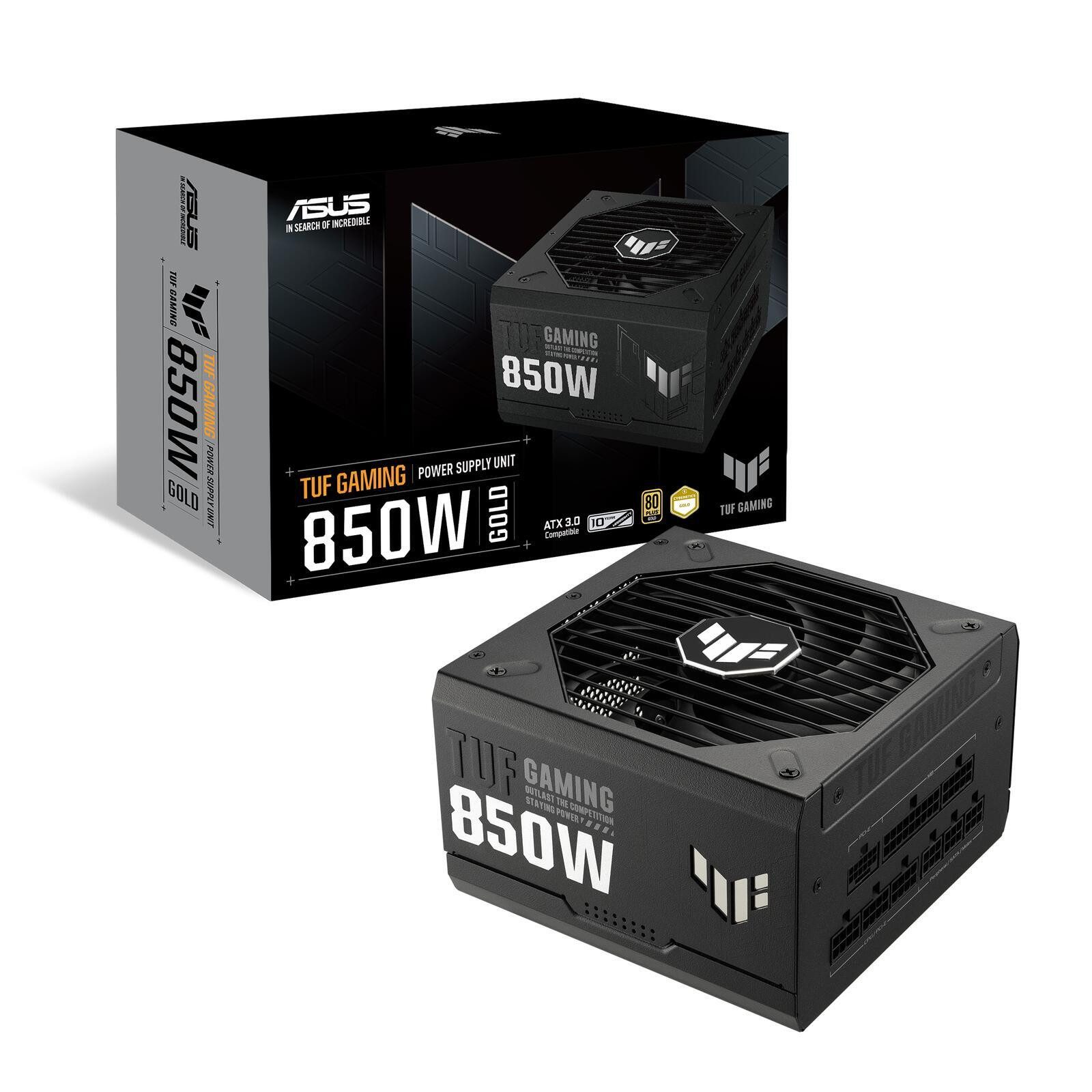 Asus ASUS TUF Gaming 850W Gold Netzteil (850 Watt, ATX PC-Netzteil