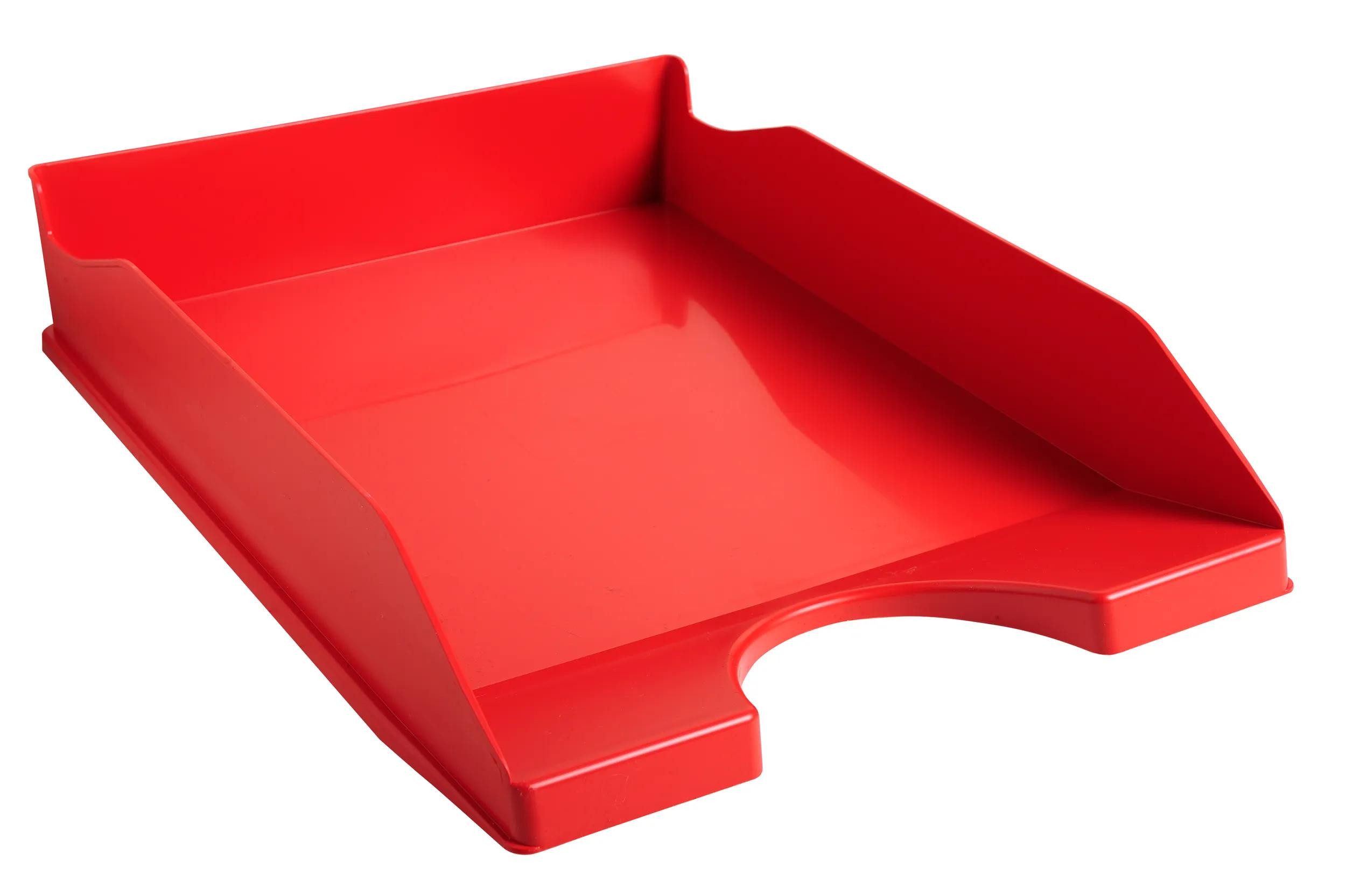 EXACOMPTA Briefablage 10x Briefablage Ecotray, Office - Rot - 123107D, Briefkörbe