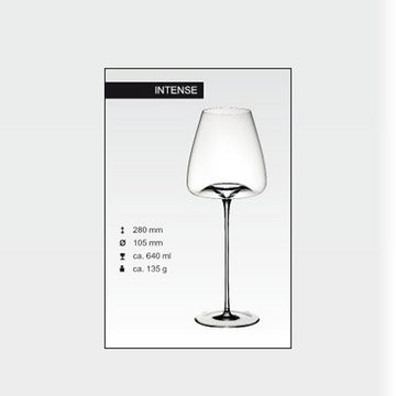 ZIEHER Glas Intense Eddy Weinset 3er Set, Glas