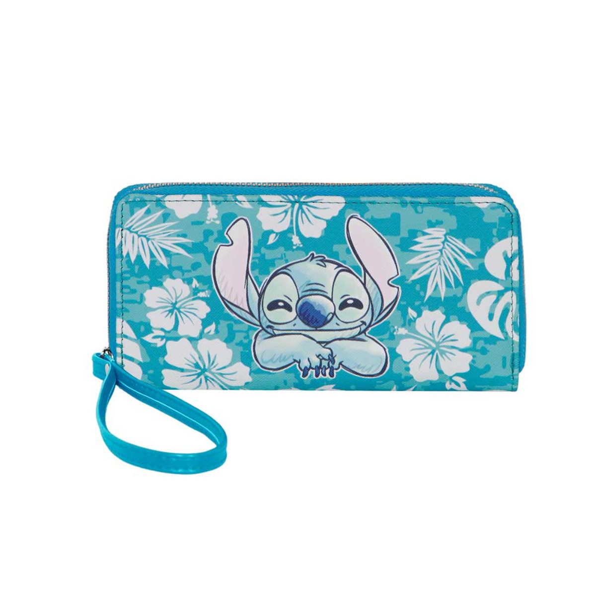 Lilo & Stitch Aloha Wallet blau Kartenetui und Geldbörse mit vielen Fächern (1-tlg)