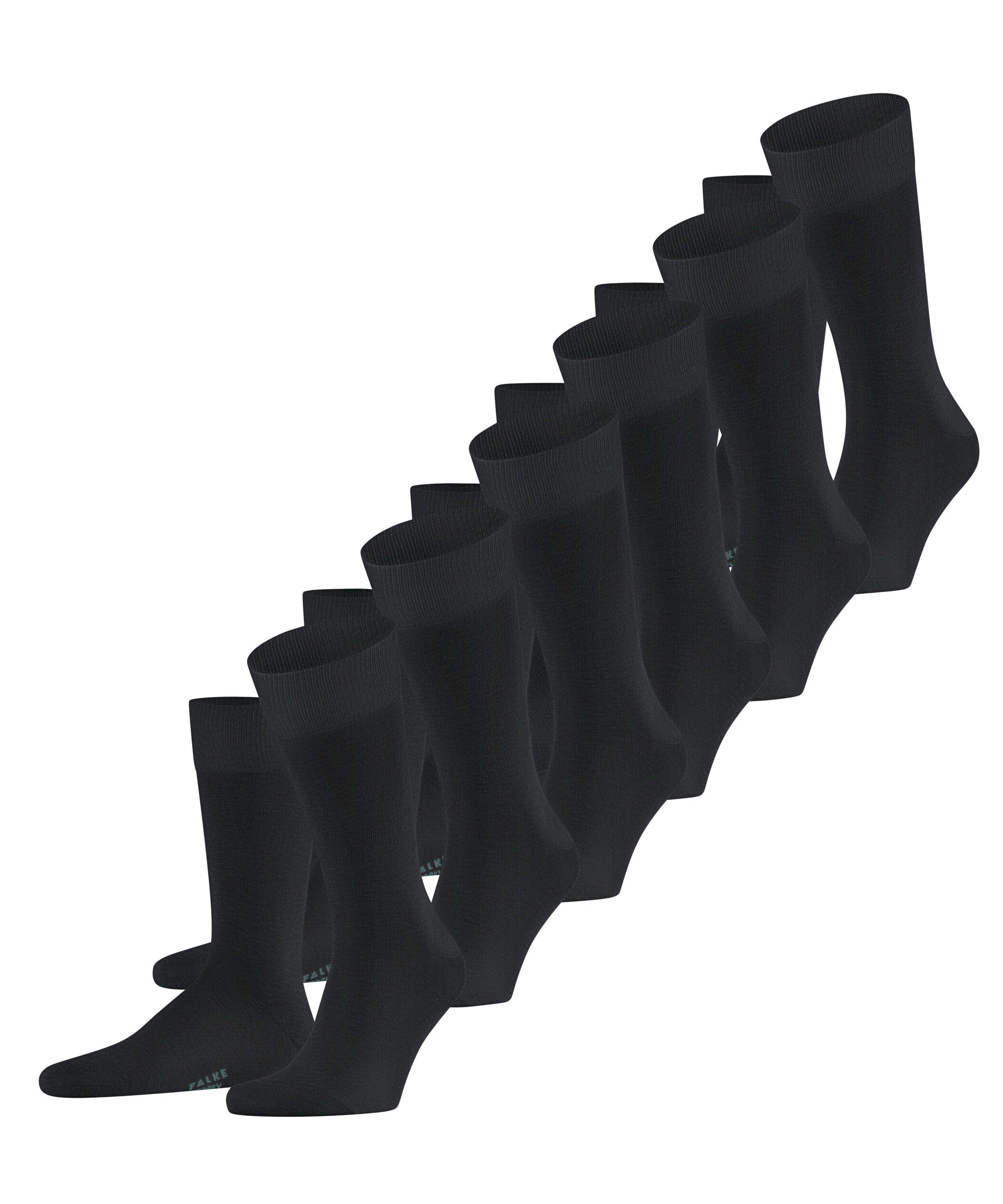 FALKE Socken Happy 6-Pack (6-Paar) black (3000)
