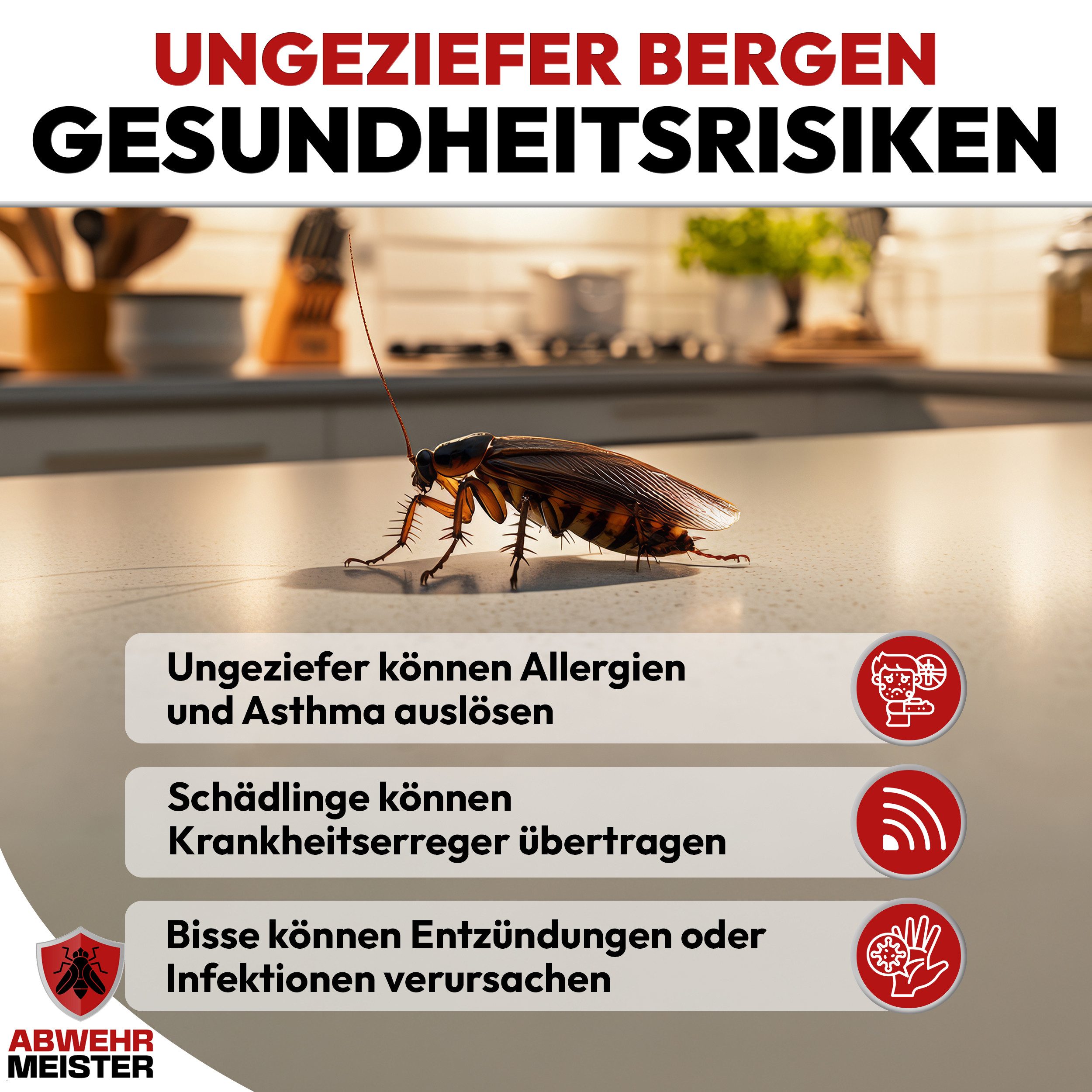 ABWEHR MEISTER Insektenspray ORGINAL ByeBye Ungesziefer- Spray [500 ml], 1-St., Präzise Anwendung, dank integrierter Sprühlanze – Bild 3 von 5