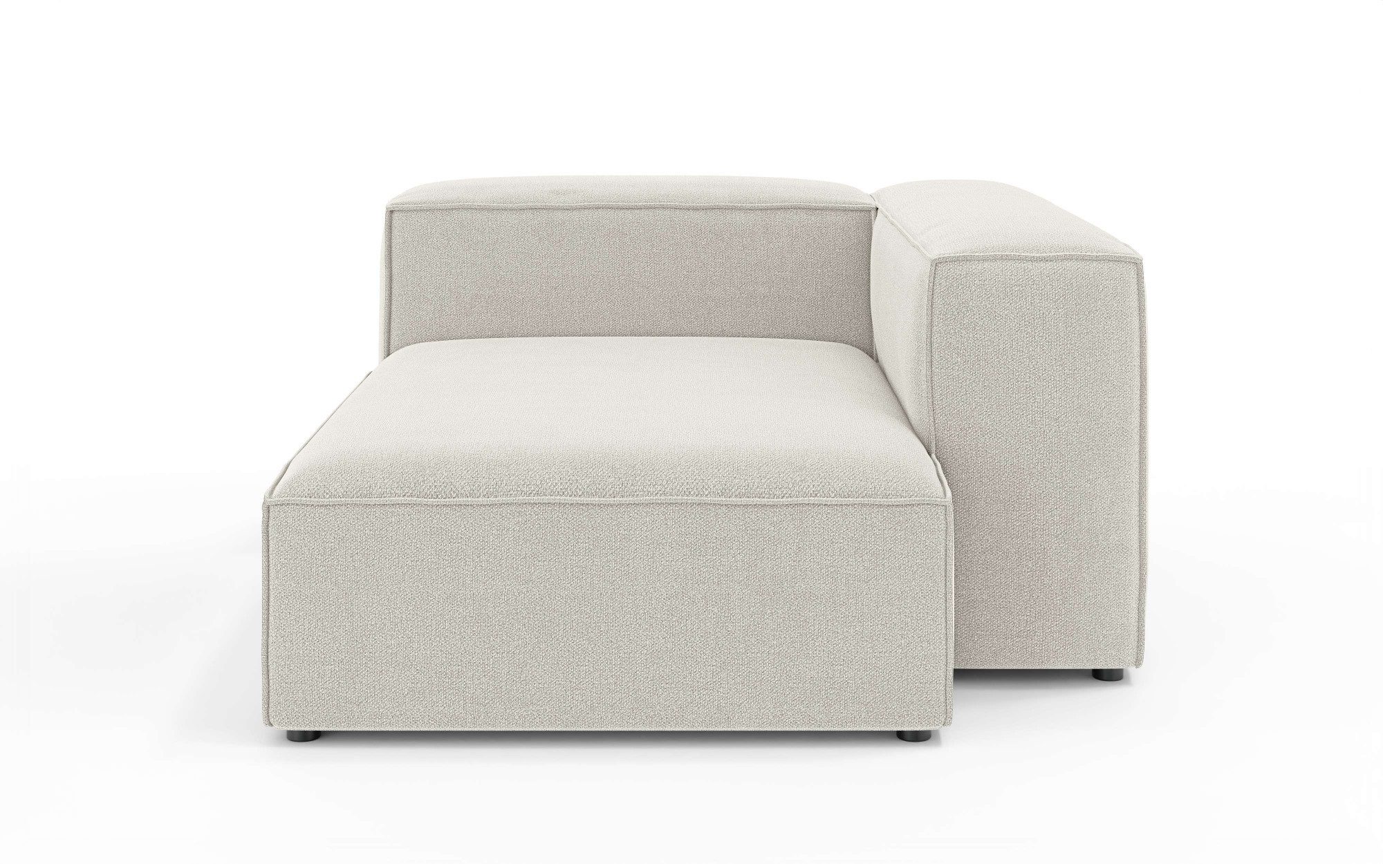 OTTO home Ottomane XL HAILY links/rechts bestellbar, extra tief, Maße B/T/H: 130/160/72cm, als Modul oder separat verwendbar, für individuelle Zusammenstellung