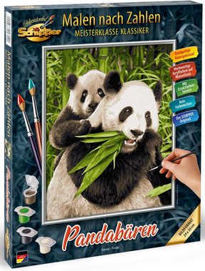 Schipper Malen nach Zahlen Meisterklasse Klassiker - Pandabären, Made in Germany