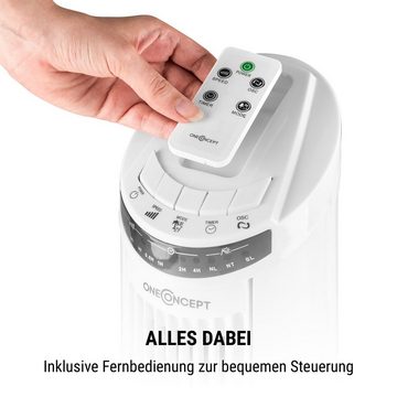 ONECONCEPT Bodenventilator Blitzeis Säulenventilator