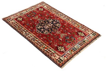 Orientteppich Perserteppich Shiraz 165x104 Handgeknüpft, Nain Trading, Höhe: 1 mm