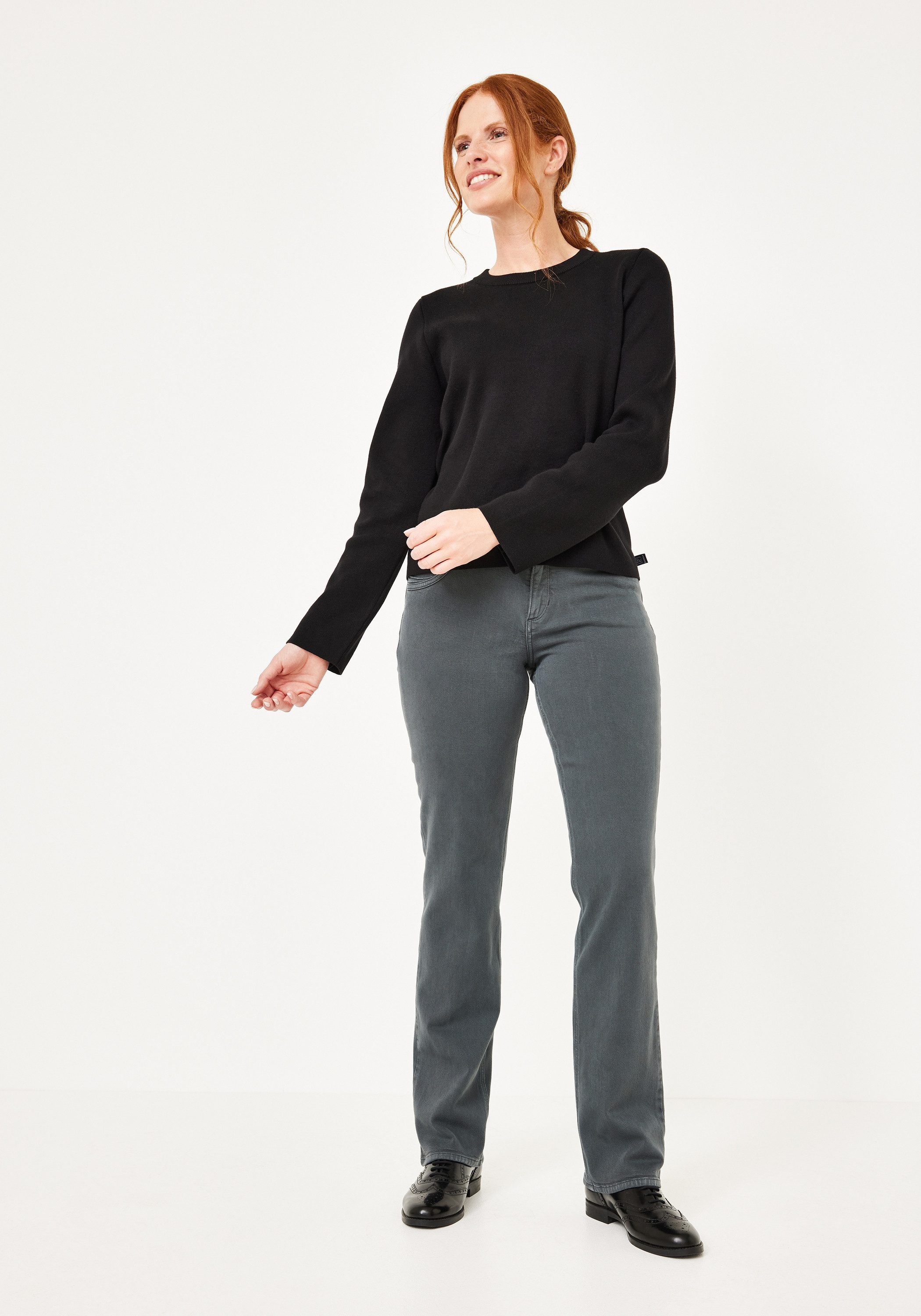 Paddock's Straight-Jeans LARA Straight Fit Jeans mit Motion & Comfort Stretch – Bild 4 von 5