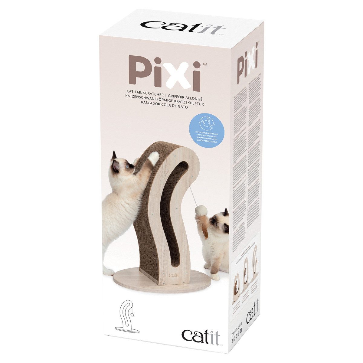 Catit Kratzbrett Pixi Scratcher (Katzenschwanz)