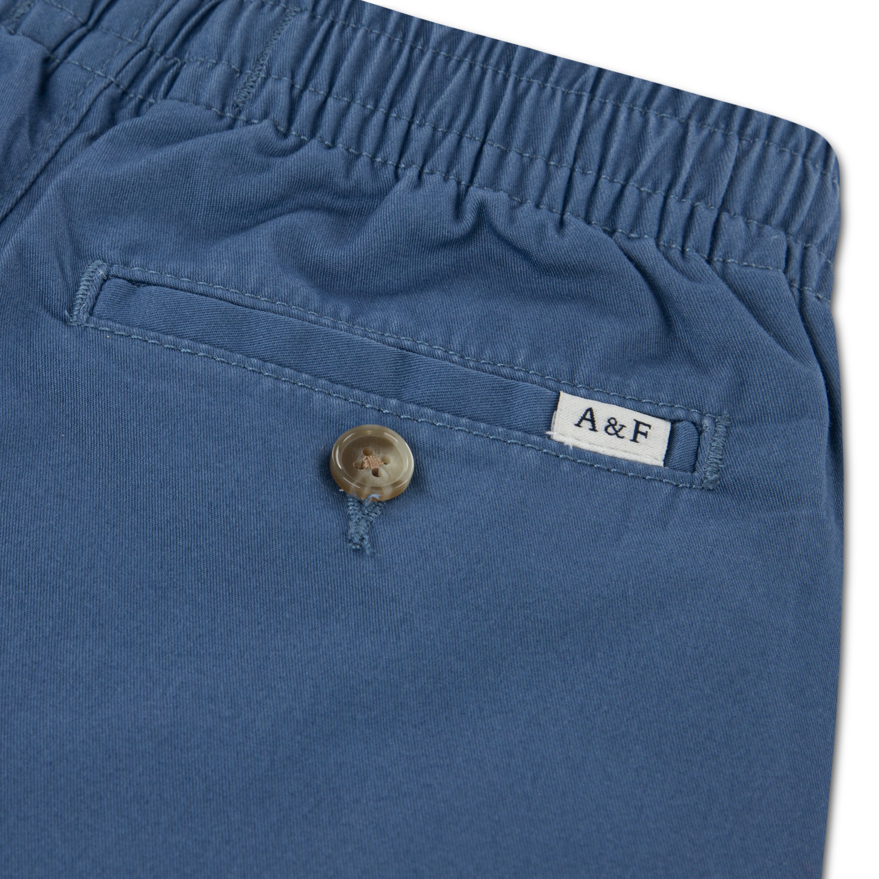 Abercrombie Kids Chinohose AFB BAGGY CHINO mit elastischem Bund und Bindeband, für Boys