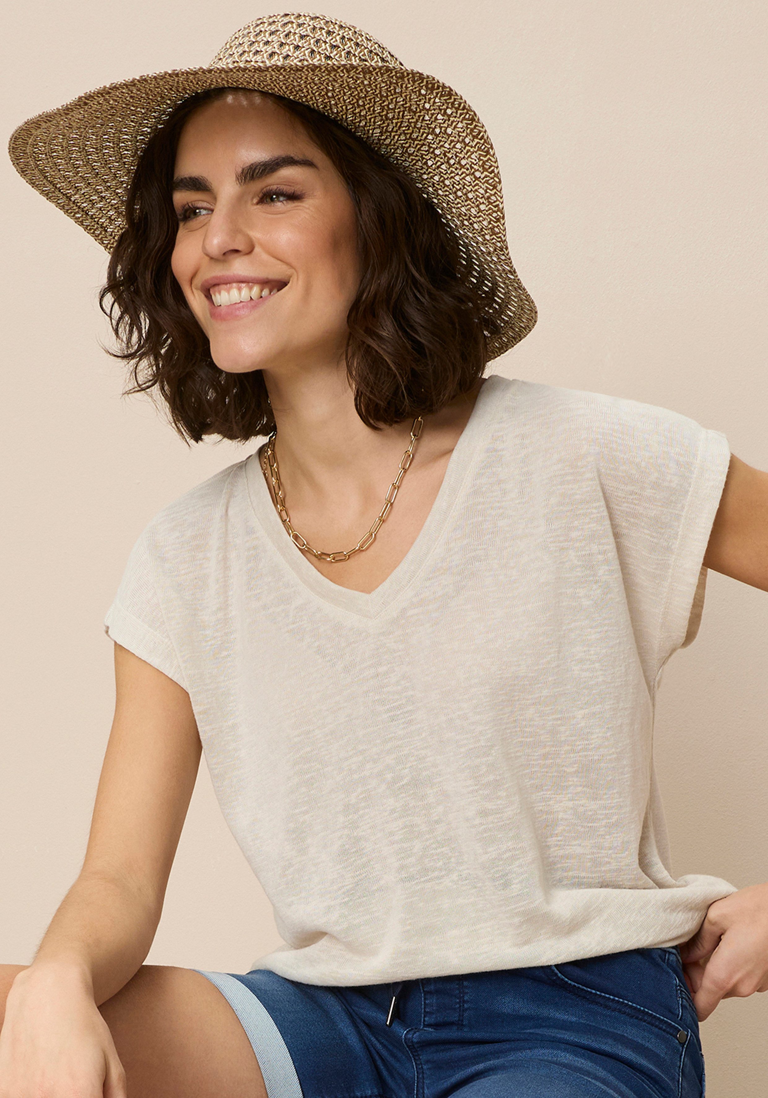 Laura Scott Sonnenhut mit Zierband, knautsch- & faltbar - NEW