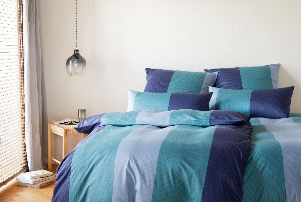 Elegante Bettwäsche Elegante Interlock Jersey Bettwäsche Playlist 3577, Baumwolle, 100% Baumwolle