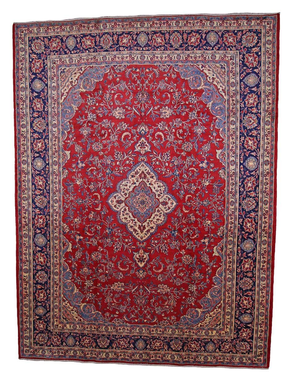 Orientteppich Perserteppich Hamadan 369 x 278 cm