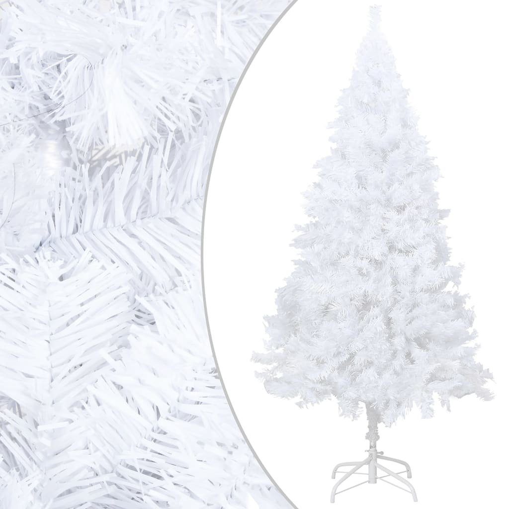 Künstlicher Zweigen Weiß furnicato Dicken mit PVC Weihnachtsbaum cm 120