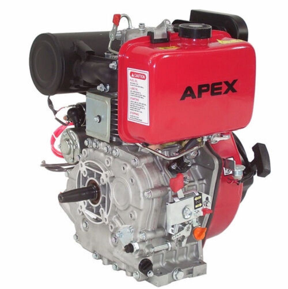 Apex generator diesel engine stationary engine electric start 498cc 12HP 06286, (1-piece)