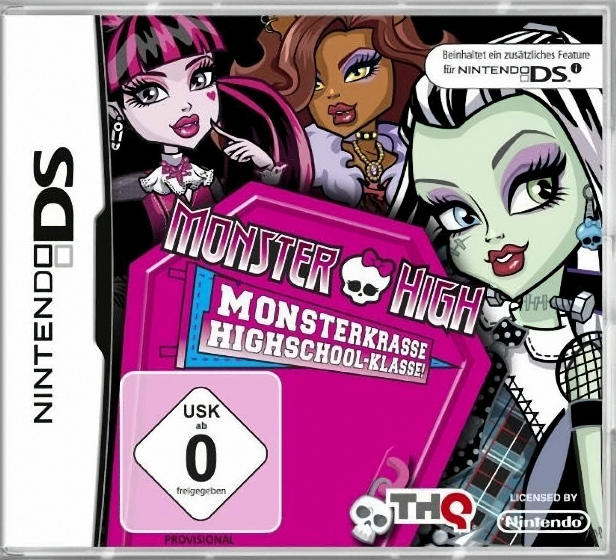 Monster High - Monsterkrasse Highschool-Klasse! Nintendo DS