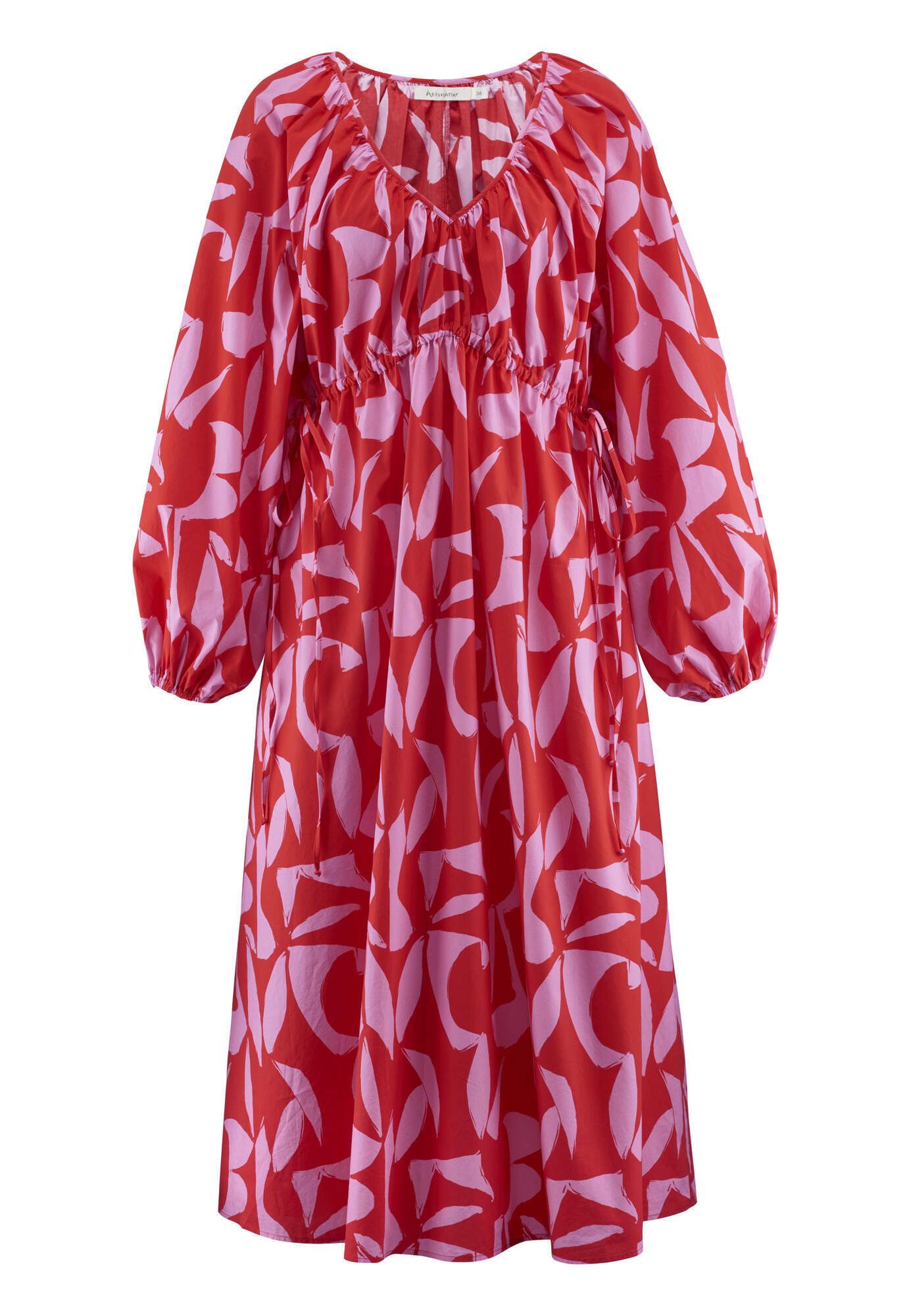 Hessnatur A-Linien-Kleid aus reiner Bio-Baumwolle (1-tlg) günstig online kaufen