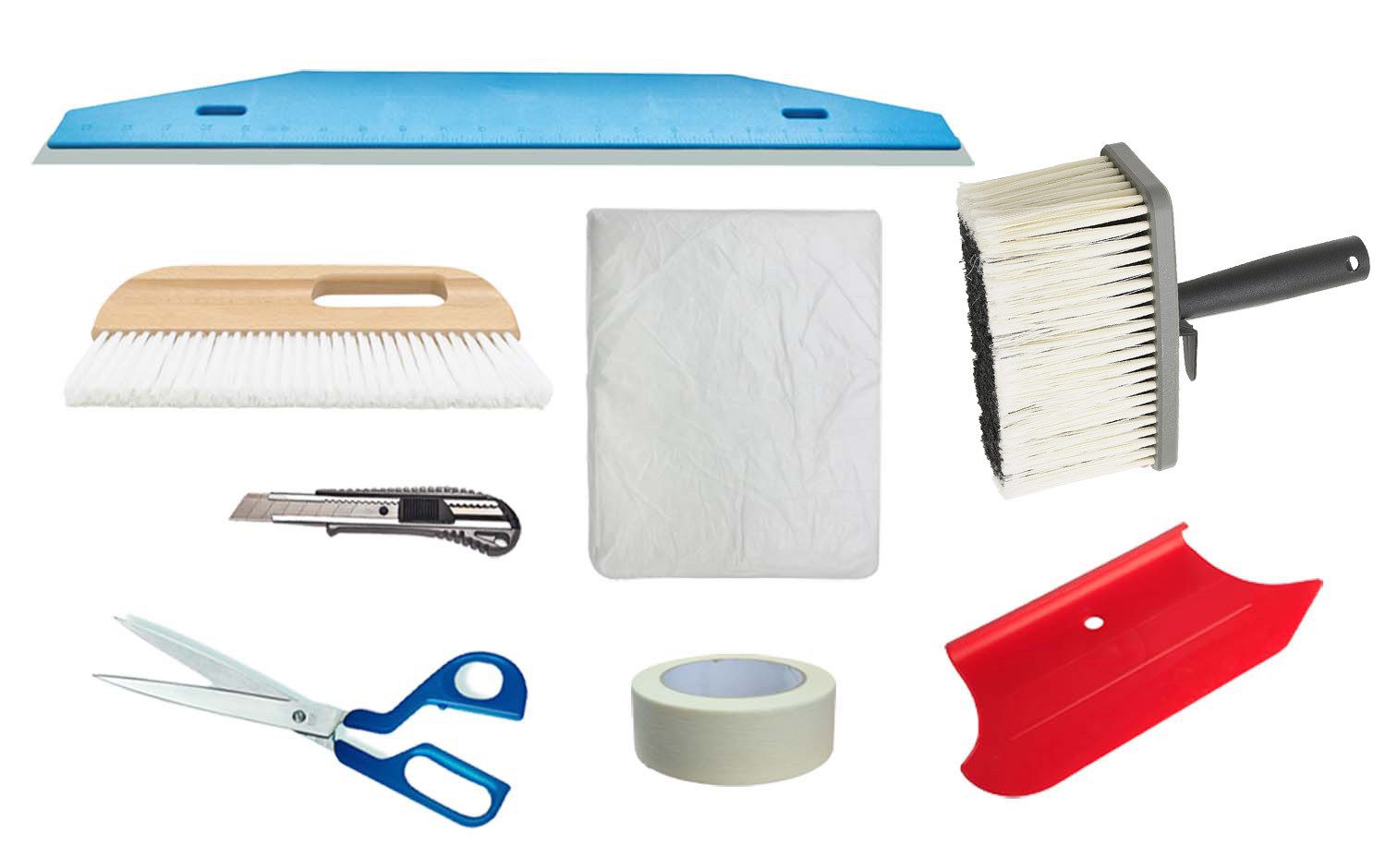 Tapezierbürste Profi Tapezierset 8tlg.