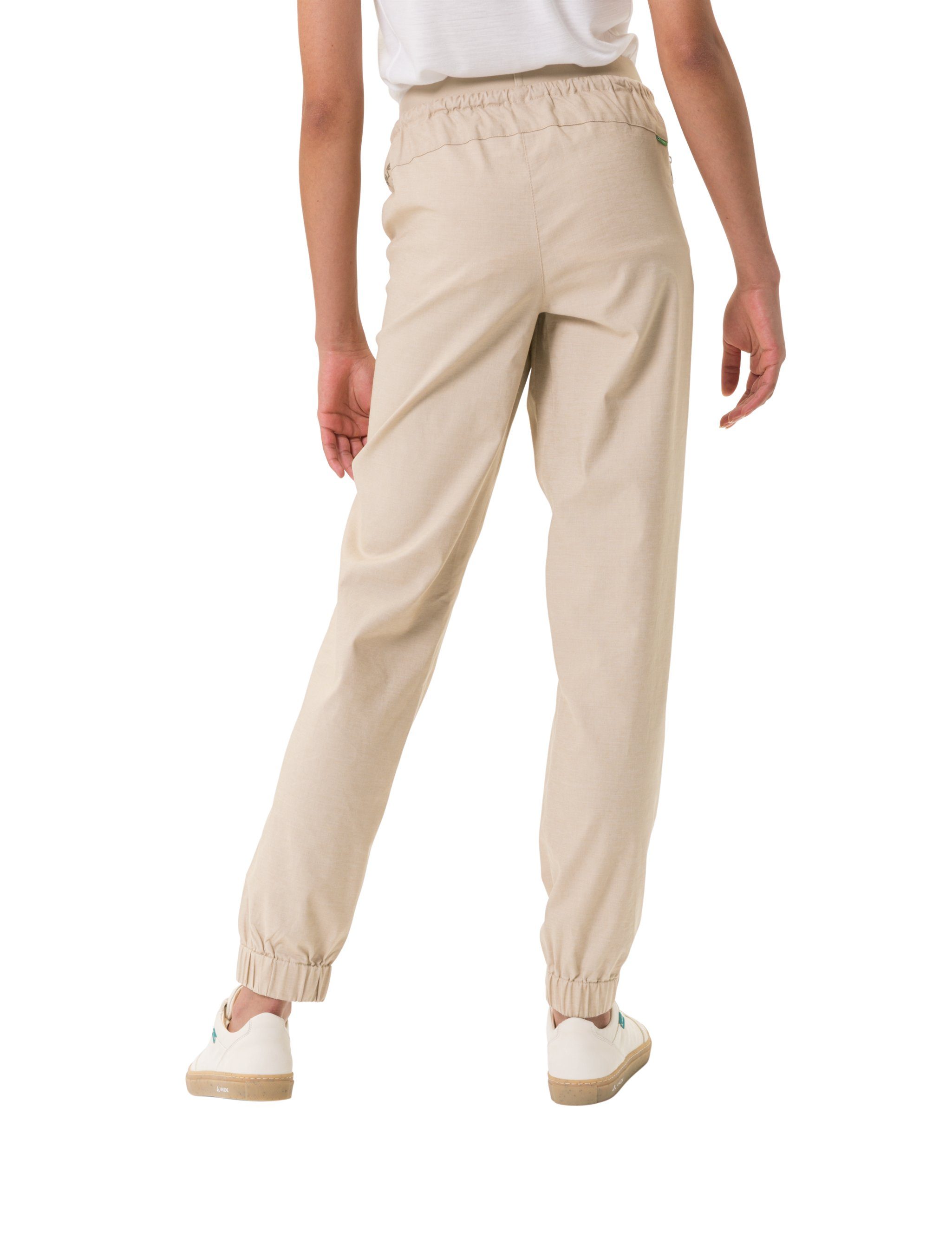 VAUDE Funktionshose Women's Redmont Grüner linen (1-tlg) Knopf Pants