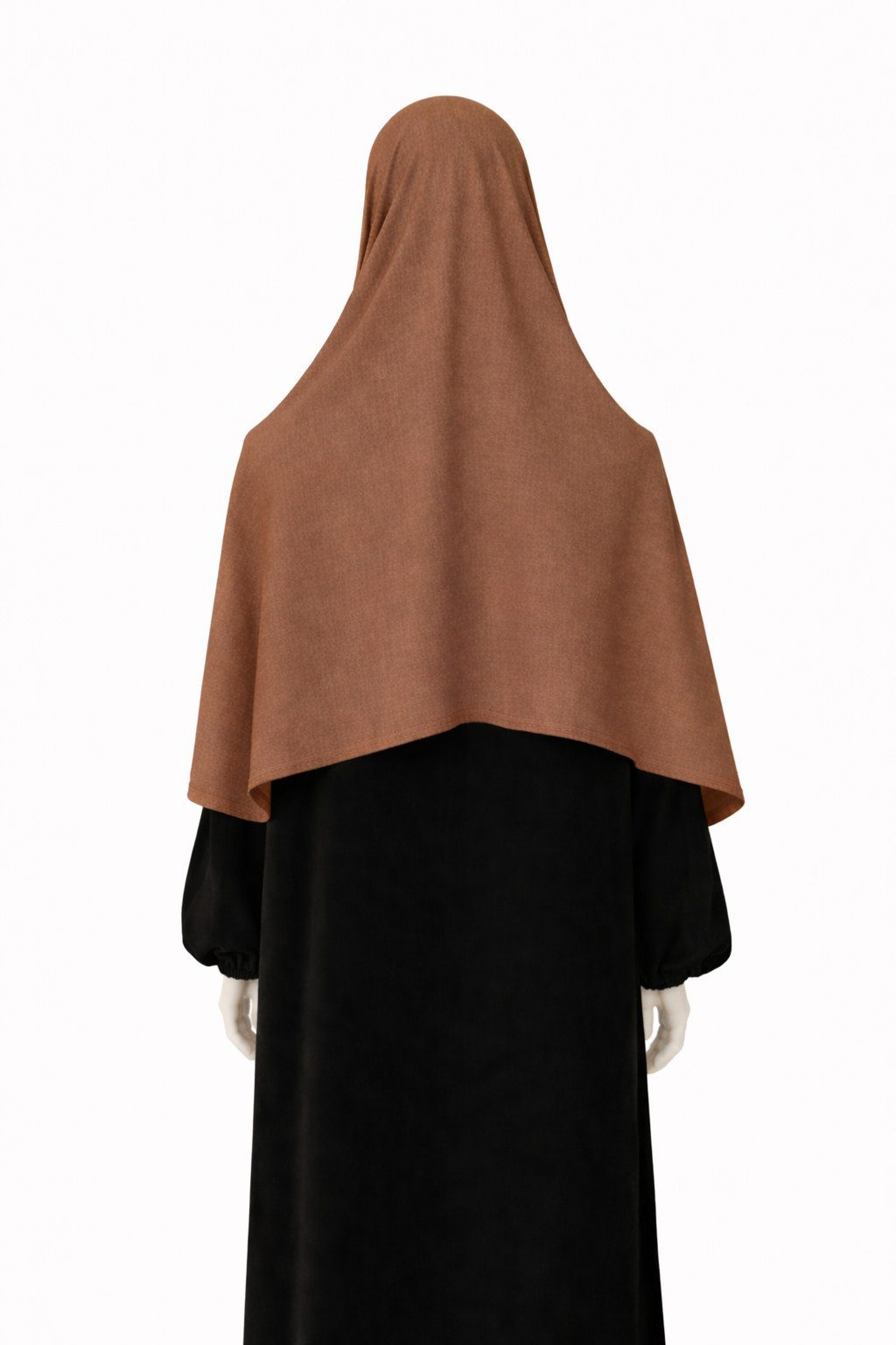 Aymasal Hijab Easy Jersey Hijab to-go Kopftuch Schal Tuch Islam Extra lang 180x70 (Einzelstück, 1-St., Einzelartikel) Easy Hijab mit Frontnaht aus Viskose Stretch Komfort